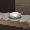 Titanium alloy non-stick wok, cast iron wok, multi-functional household wok, 18cm Specification image